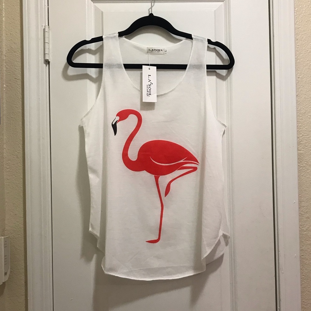 Flamingo tank stop